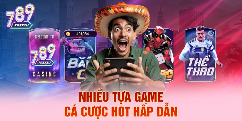 Các trò chơi cá cược hấp dẫn tại ev99